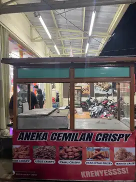 Gerobak untuk usaha (gorengan,chiken,tahu Sumedang,tahu crispy, dll)