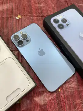 iPhone 13 pm 128gb biru iBox fullset