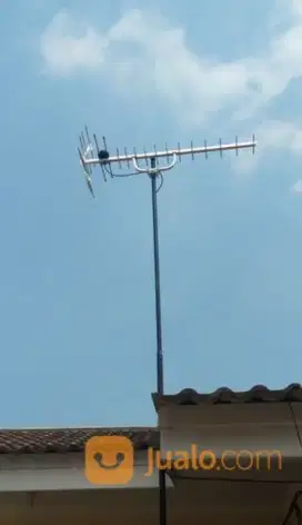 Penguat sinyal Antenna tv digital, ples pemasangan