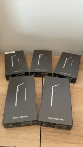 Samsung S25 Ultra NEW 12/256GB 256 GB SEIN
Resmi Indonesia Garansi