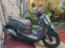 Honda Scoopy Hijau doff 2023 Keyless full orisinil.