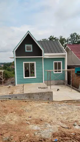 Rumah scandinavian style di balikpapan kilo 4