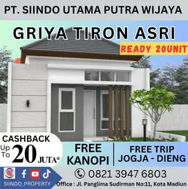 PERUMAHAN GRIYA TIRON ASRI KAVLING A4 SIAP BANGUN