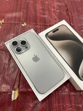 iPhone 15 pro 128gb biru iBox fullset