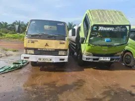 Dijual 2 mobil truk hino dutro dan Mitsubishi pas 120