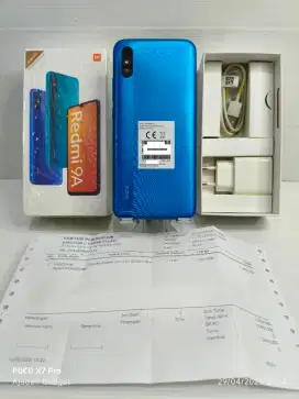 Xiaomi Redmi 9A 2/32 Gb Mulus 97% Fullset Original 1 Tangan dari baru