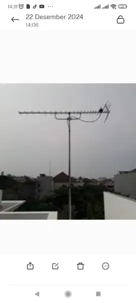 Ahli jasa pasang antena TV digital service Citayam Jatimulya limo