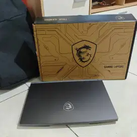 laptop gaming msi i7 garansi resmi fullset