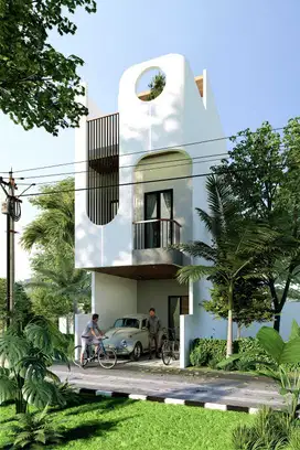 Rumah dijual 3 Lt. Rawamangun, Jakarta Timur 5 menit Tol Pulomas, SHM