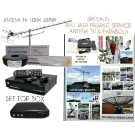 Ahli jasa pasang antena TV digital service penjaringan Tanjung Priok