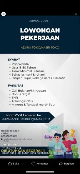 Loker admin properti dibutukan segera menguasai canva