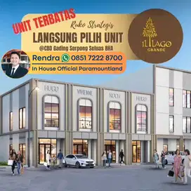 Dijual Ruko Murah DI Pusat CBD Gading Serpong Sebrang Sorum Mobil