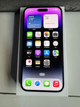 iPhone 14 ProMax 256gb IBox fullset original lecet pemakaian Aja