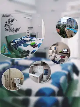 penginapan di apartemen bisa istirahat harian dan mingguan