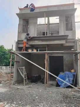 Rumah On Progress  jakarta timur 2kt 2km shm imb lubang  buaya