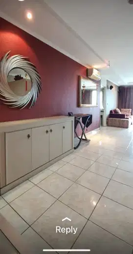 disewakan apartemen frenchwalk paris  3br+1 furnish rapi