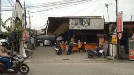 RUKO Komersil TANAH 344 Meter Pinggir Jalan Raya Lokasi Ramai