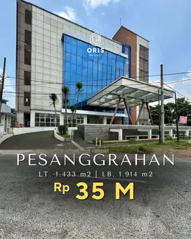 For Sale Gedung 6 Lantai + Rooftop Dekat ke Pintu Tol JORR