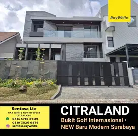 Rumah Bukit Golf Internasional Citraland Surabaya SMART Home MARMER