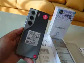 Tecno camon 40 8/256 lengkap like new