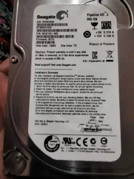 HDD 500 GB SEAGETE