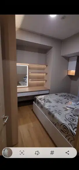 sewa mewah apartemen tokyo riverside pik 2 type 1br hook