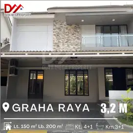 Rumah Cantik Dijual Cepat di Cluster Premium Graha Raya