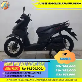 HONDA NEW BEAT DELUXE 2023 CASH/KREDIT DP MULAI 500RB