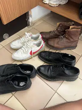 DOCMART, NIKE, VANS
