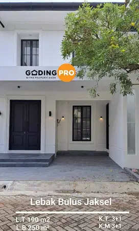Rumah Dijual Brand New Strategis di Lebak Bulus Jakarta Selatan