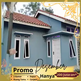 Cluster modern 2 kamar siap huni 13 menit dari TOL hanya 250 jutaan