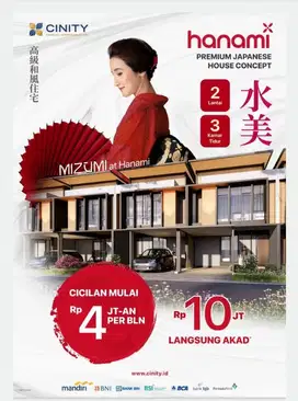 Mizumi at Hanami Rumah 2 lantai