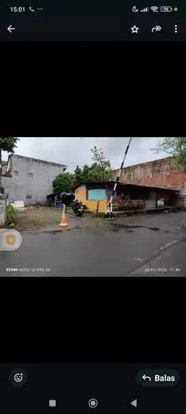 jual tanah luas komersil