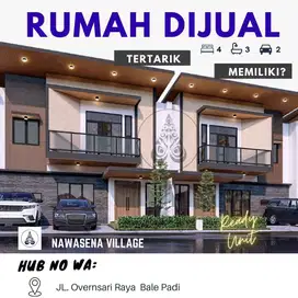 Rumah 2 lantai dengan 4 kamar tidur di Balepadi Solo Baru