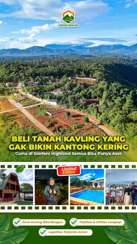Miliki Kavling Impian Anda di Symphony Highland, Lokasi Strategis