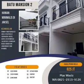 Dijual Rumah Minimalis 2-lantai+Rooftop Dekat Tol Kukusan dan Brigif