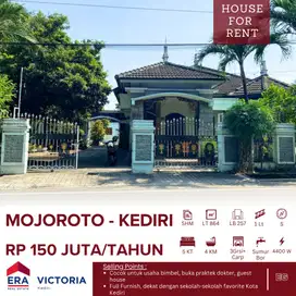 Disewakan Rumah terletak Di Mojoroto Kota Kediri Cocok Untuk Usaha