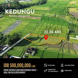 PRIME FREEHOLD LAND NEAR KEDUNGU BEACH