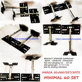 BRACKET SPEAKER SURROUND REAR SATELITE per 60set