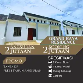 Rumah Tanpa DP Ready Stok Siap Huni