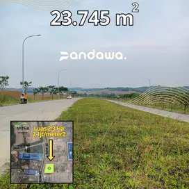 Dijual Kavling 2.3 Ha Siap Bangun Industri B3 Kawasan Artha Hill