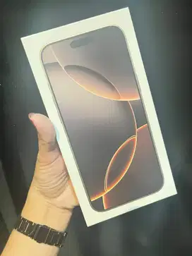 Iphone 16 promax desert titanium