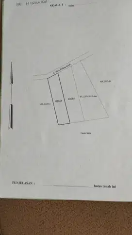 DIJUAL TANAH SANGAT PROSPEKTIF  SEBELUM SEKOLAH AR RISALAH