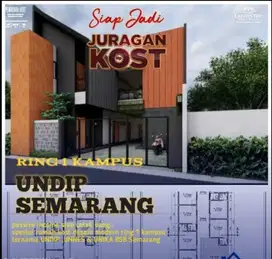 Rumah Kost plus Furnished Undip Tembalang 16 kmr