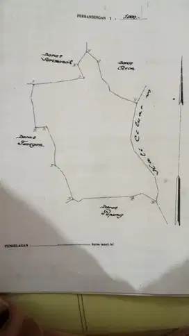 Tanah luas dan strategis untuk perumahan  di Sukaraja Bogor