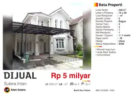 Dijual Rumah 2 Lantai Siap Huni Bagus Sutera Intan Alam Sutera