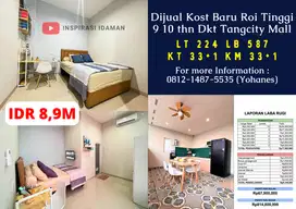 Dijual Kost Baru Roi Tinggi 9 10 thn Dkt Tangcity Mall