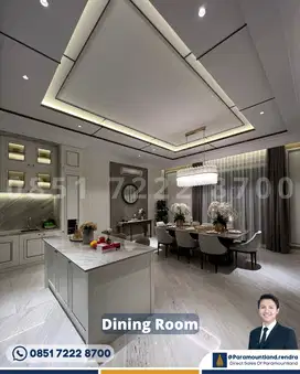 Dijual Rumah Lebr 10x18 View Danau Kasawasan Premium Gading Serpong