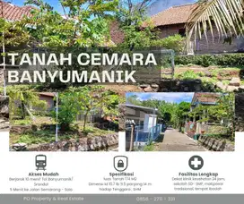 Tanah Ngantong Depan Hidayatullah Jalan Cemara Banyumanik