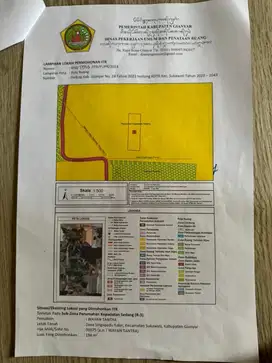 Di jual TanahView sawah kawasan Villa lodtunduh